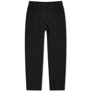 Homme Plissé Issey Miyake Pleated Straight Leg Trousers