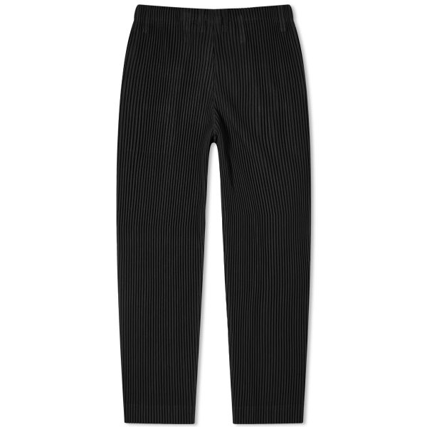 Homme Plissé Issey Miyake Pleated Straight Leg Trousers