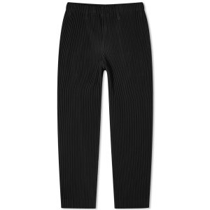 Homme Plissé Issey Miyake Pleated Straight Leg Trousers