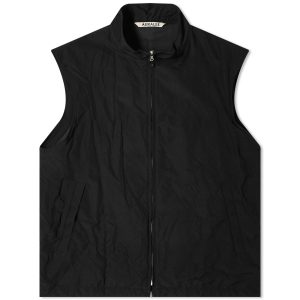 Auralee Wool Poplin Vest