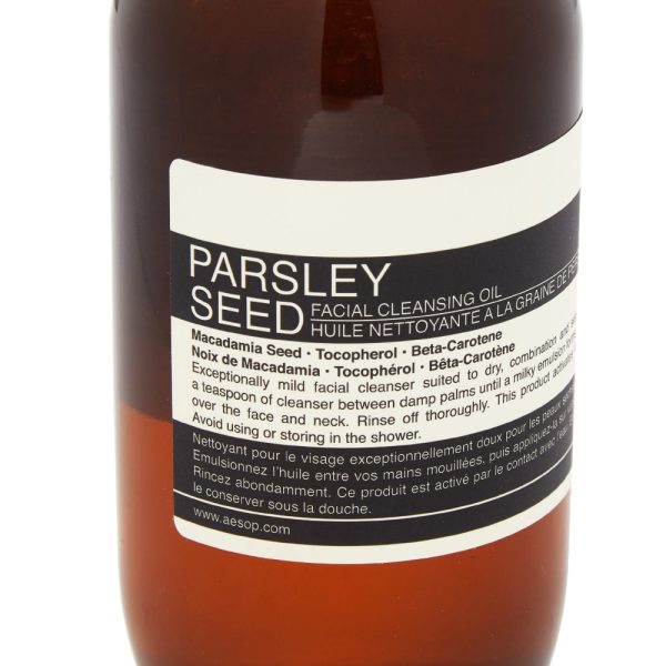 Aesop Parsley Seed Facial Cleansing Oil