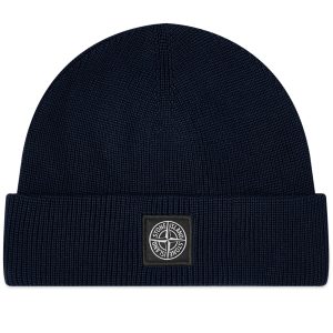 Stone Island Knitted Patch Beanie