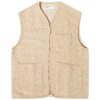 Universal Works Wool Fleece Zip Gilet - END. Exclusive