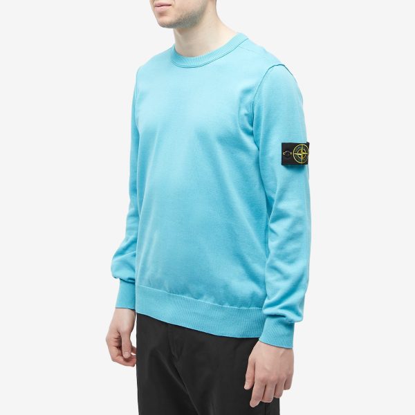 Stone Island Soft Cotton Crew Neck Knit