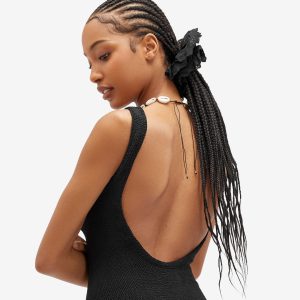 Hunza G Square Neck Swimsuit