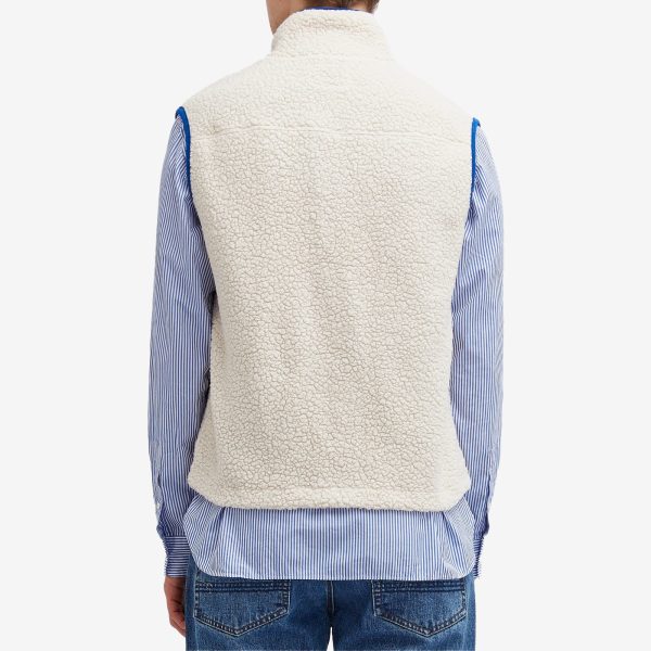 Drake's Boucle Wool Fleece Vest