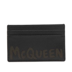 Alexander McQueen Graffiti Logo Card Holder