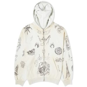 Balenciaga Tattoo Zip Up Hoody