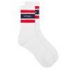 Sporty & Rich Serif Logo Embroidered Socks