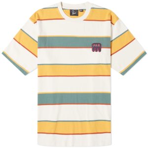 By Parra Fast Food Logo Stripe T-Shirt