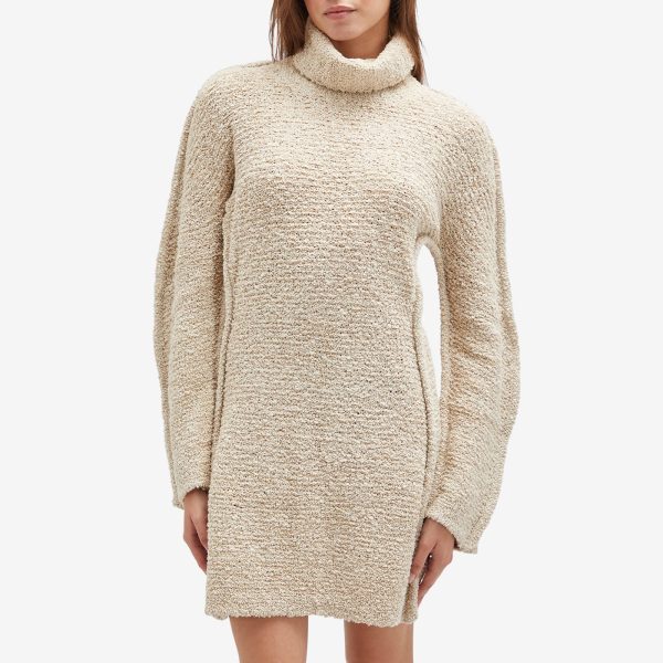 Holzweiler Long Sleeve Knit Mini Dress