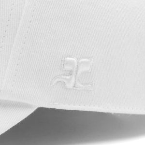 Courrèges Signature Cotton Cap