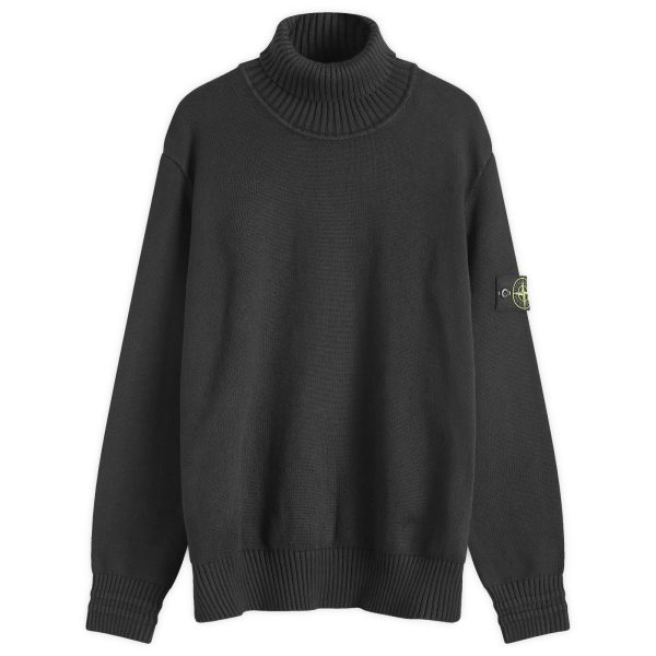 Stone Island Winter Cotton Turtle Neck Knit