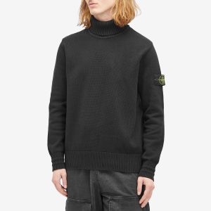 Stone Island Winter Cotton Turtle Neck Knit