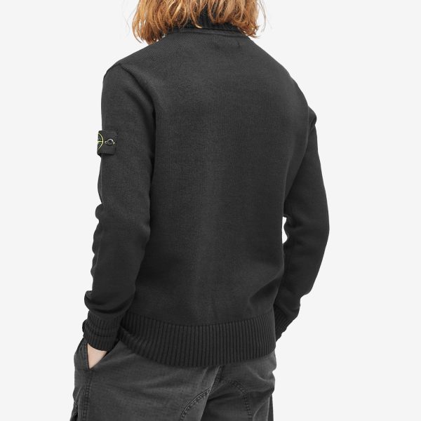 Stone Island Winter Cotton Turtle Neck Knit