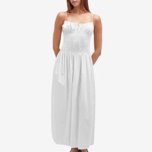 Faithfull The Brand Aya String Midi Dress