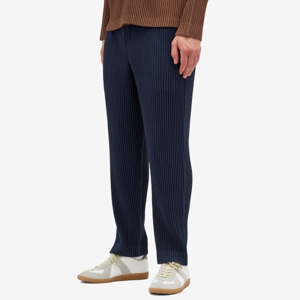 Homme Plissé Issey Miyake Pleated Slim Leg Trousers