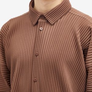 Homme Plissé Issey Miyake Pleated Button Down Shirt