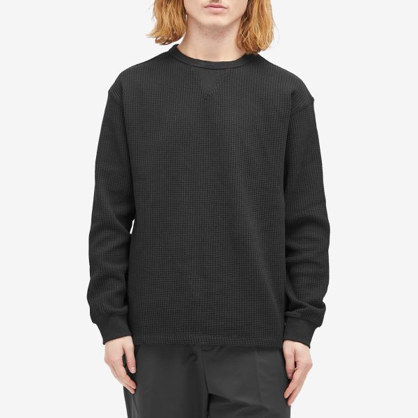 NANGA Long Sleeve Eco Hybrid Waffle T-Shirt