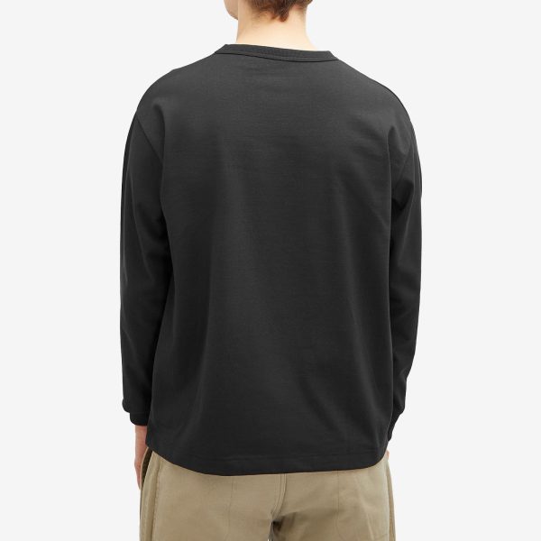 Nanga Long Sleeve Eco Hybrid Box Logo T-Shirt