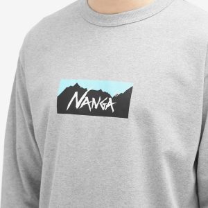 Nanga Long Sleeve Eco Hybrid Box Logo T-Shirt