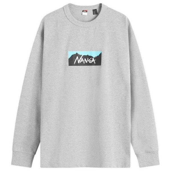 Nanga Long Sleeve Eco Hybrid Box Logo T-Shirt