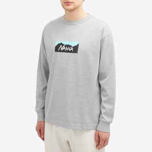 Nanga Long Sleeve Eco Hybrid Box Logo T-Shirt