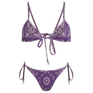 The Attico Bandana Print Bikini