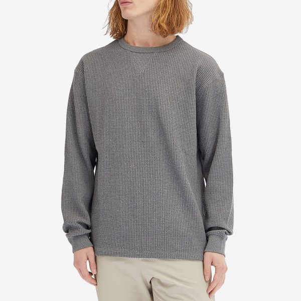 NANGA Long Sleeve Eco Hybrid Waffle T-Shirt