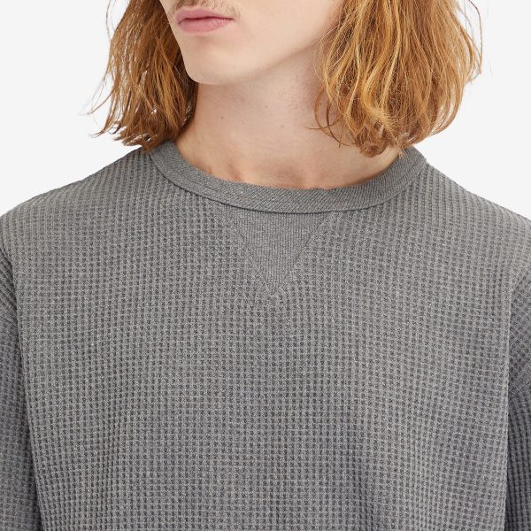 NANGA Long Sleeve Eco Hybrid Waffle T-Shirt