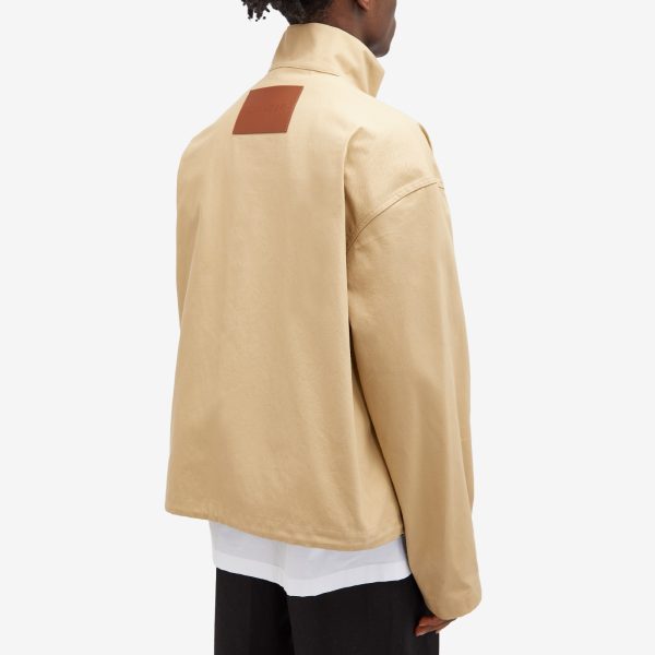 Jil Sander Plus Back Patch Blouson Jacket