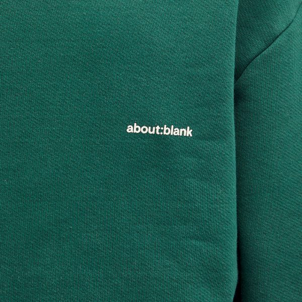 about:blank Box Logo Crew Sweat