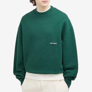 about:blank Box Logo Crew Sweat