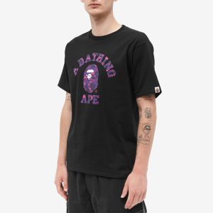 A Bathing Ape Colour Camo College T-Shirt