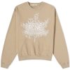 Acne Studios Franzisko Devil Logo Crew Sweat