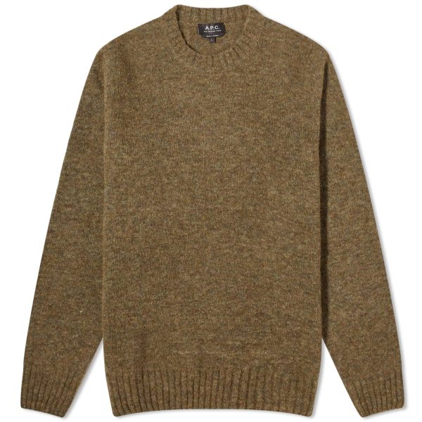 A.P.C. Lucas Brushed Alpaca Crew Knit