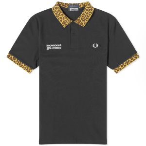 Fred Perry x Noon Goons Leopard Print Polo