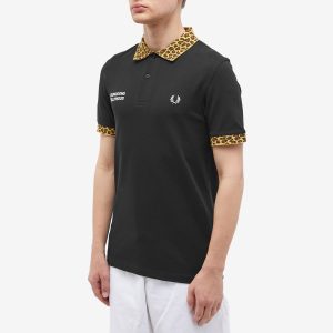 Fred Perry x Noon Goons Leopard Print Polo