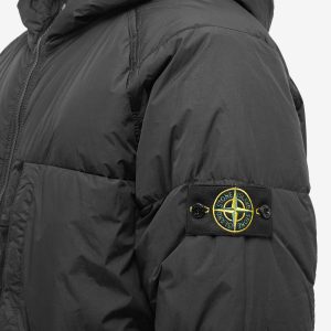 Stone Island Crinkle Reps Hooded Down Jacket