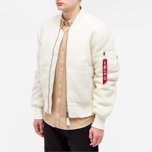 Alpha Industries MA-1 Teddy Fleece Jacket