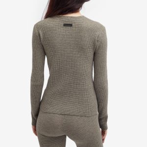 Fear of God ESSENTIALS Waffle Long Sleeve Top