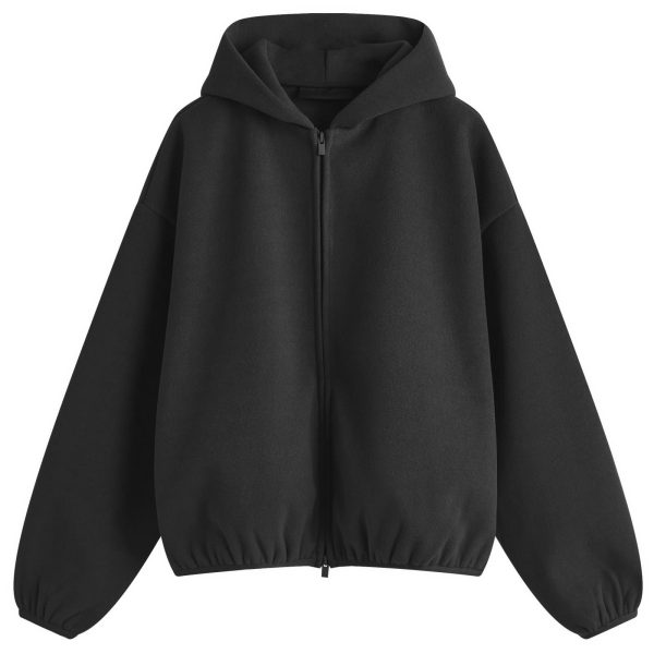 Fear of God ESSENTIALS Brushed Hooded Bomber Jacket