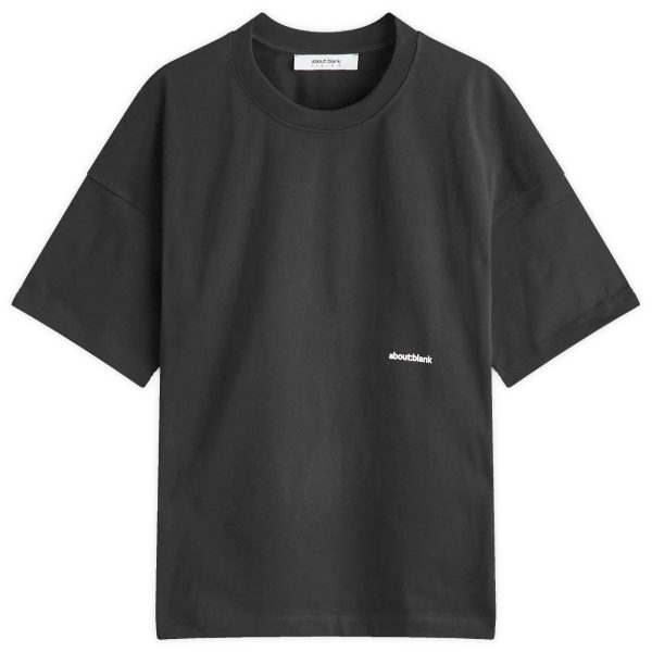 about:blank Box Logo T-Shirt