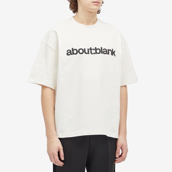 about:blank Block T-Shirt