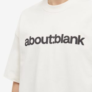 about:blank Block T-Shirt