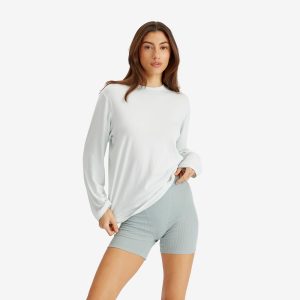 SKIMS Boyfriend Long Sleeve T-Shirt