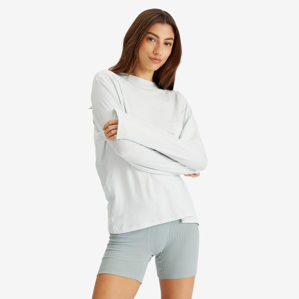 SKIMS Boyfriend Long Sleeve T-Shirt