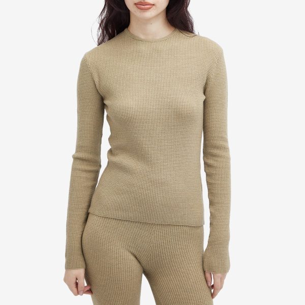 Fear of God ESSENTIALS Waffle Long Sleeve Top