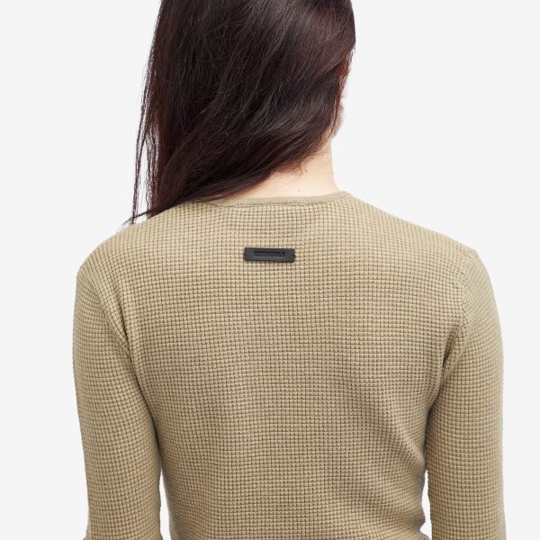 Fear of God ESSENTIALS Waffle Long Sleeve Top