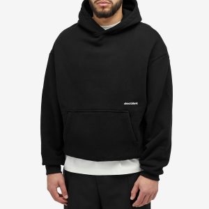 about:blank Box Logo Hoodie